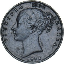 1854 Farthing - Victoria