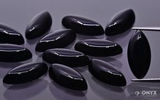 Onyx Marquise Cabochon 7,8x4