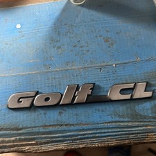 VW Golf 3 Original Schriftzug