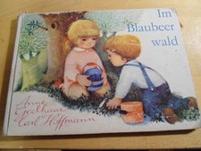Im Blaubeerwald- Anne Geelhaar-Carl Hoffmann- Kinderbuch Pappbuch Bilderbuch DDR