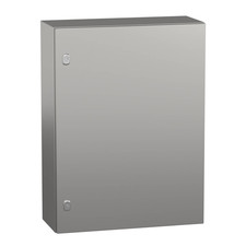 Schneider Electric SPACIAL S3X Edelstahl Scotch Brite-Oberfläche Montageplatten