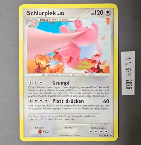 Schlurplek platin 127 rare - schlurplek,