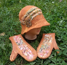 Damen gefilzte Fischerhut