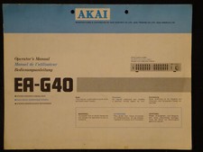 Akai ea g40 - ⭐️⭐️⭐️,