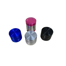 Kräutermühlen Metall 4 Teilig Tasche Tragbar Gewürzmühle Mini Crusher Magnetdeckel