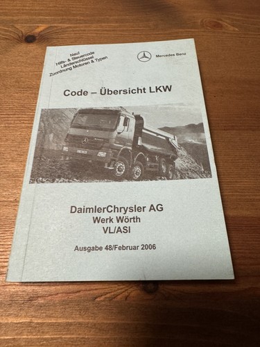 Mercedes benz tabellenbuch - mercedes-benz,