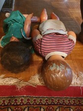 Alte puppen kunststoff 55cm