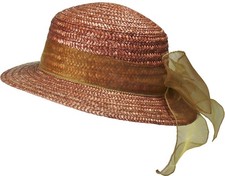 Eleganter damenhut aus stroh - damenhut,