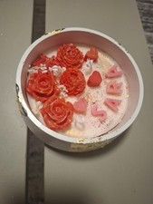 Perzonlisirte Blumen Kerzen