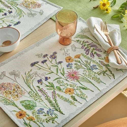 Sander tischset gobelin - sander, garden