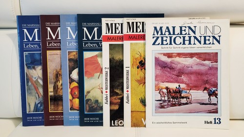Kunsthefte malen zeichnen - kunsthefte,