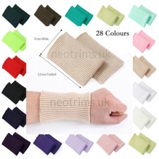 Paar Rippstrickbündchen,Tubular Ribbing Seamless Cuffing Fabric,ReVamp Jacke