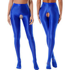 Damen Strumpfhose Glänzend Tights Pants Lange Unterhose Hosen Stretchy  Strümpfe