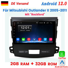 Carplay Android12 Autoradio GPS NAV Für Outlander Citroen C-Crosser Peugeot 4007