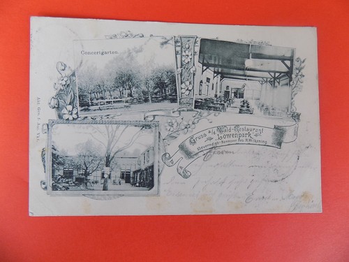 Alte postkarte gruss - alte,