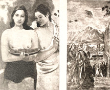 Alte Lithographie, Beaux-Arts