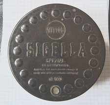 Alte Bakelit Dose Sigella Bohnerwachs DDR Wittol Wittenberg Retro Vintage Schach