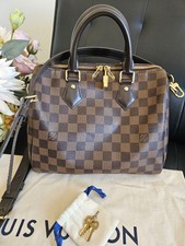 Louis VUITTON SPEEDY DAMIER EBENE SCHULTERGURT 25 CM