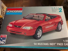Modellbausatz Ford Mustang Indy Pace Car 1:25 , Monogram Bausatz