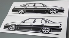 Opel Omega Sticker Silhouette