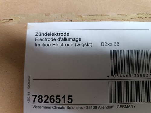 Viessmann zündelektrode - viessmann,