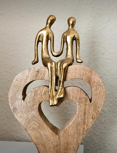 Deko figur liebe herz - herz, mann