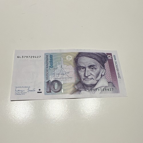 Deutsche mark banknote brd - 10,