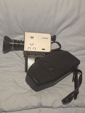 Braun Nizo S80 Super8 Kamera 1:2.5 / 10-80 Schneider Objektiv mit Tasche