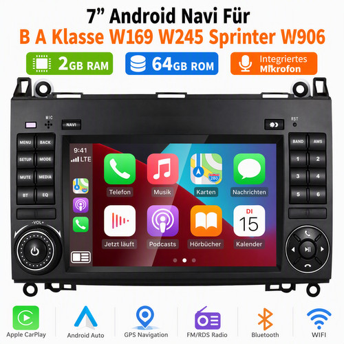 Carplay für mercedes benz - carplay, a/b