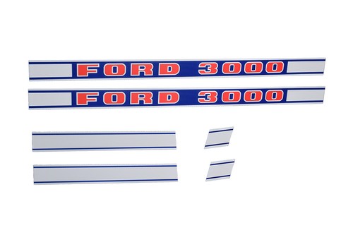Aufklebersatz für ford 3000 - aufklebersatz, ford®