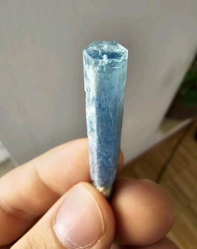 Aquamarin einzelkristall - aquamarin,