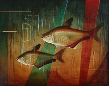 Druck 60x80cm Leinwand auf