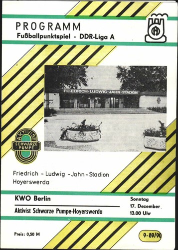 Ddr liga aktivist - ddr-liga, 89/90