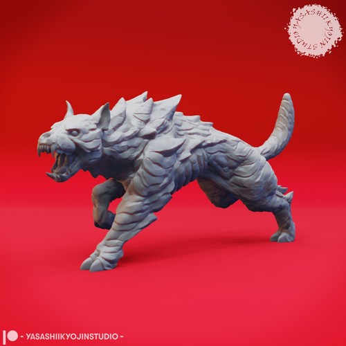 Hellhound devil dog - hellhound,