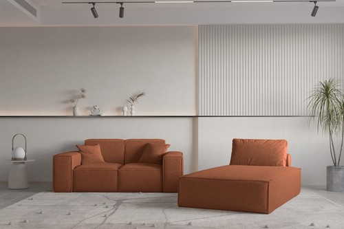 Sofa set teilig sezlong und - 2-teilig,