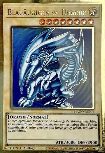 Blauäugiger weißer - yu-gi-oh!,