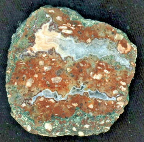 Achat agate schneekopfkugel - achat/agate,