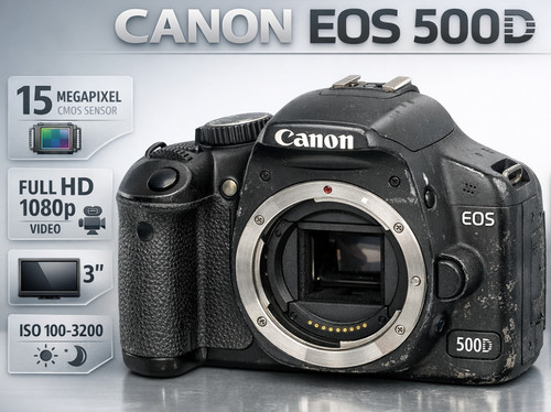 Canon eos 500d - canon,