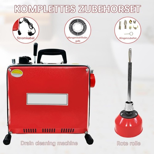 Rohrreinigungsmaschine 550w - rohrreinigungsmaschine,