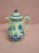 Hutschenreuther  Mocca Kanne Selb Bavaria Porzellan  Geschirr Zwiebelmuster