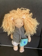 Puppe Waldorf Art Handarbeit Schurwolle 50 cm