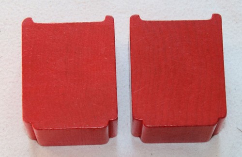 Brücken pfeiler holz rot - 2,