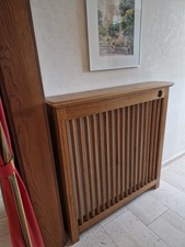 Heizkörperverkleidung -Echtholz- Farbe: Eiche (P43) rustikal