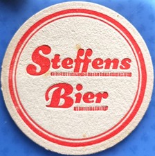 Alter Bierdeckel VK Steffens Bier St. Severinsberg um 1935