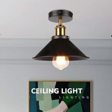 E27 Ceiling Light Semi Flush