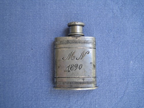 Zinn flakon parfum flasche - flakon,