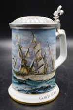 Bierkrug Kaiser-Porzellan "Gorch Fock" - Serie "Romantische Seefahrt"