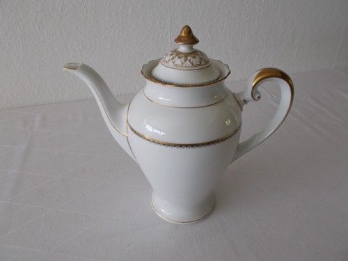 Kaffeekanne porzellan weiß - kaffeekanne,