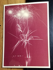 Feuerwerk Raketen in der Nacht