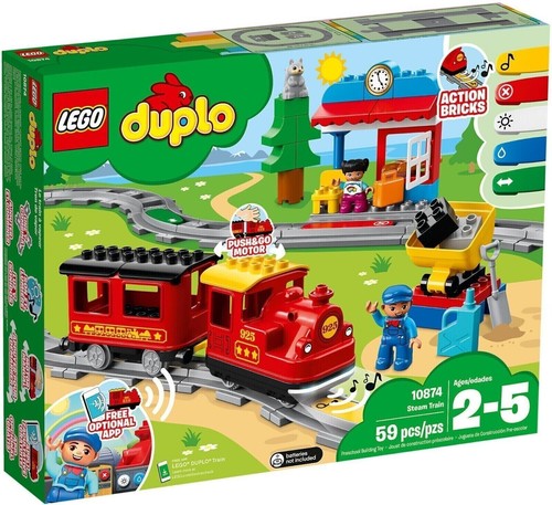 Town steam train - town,